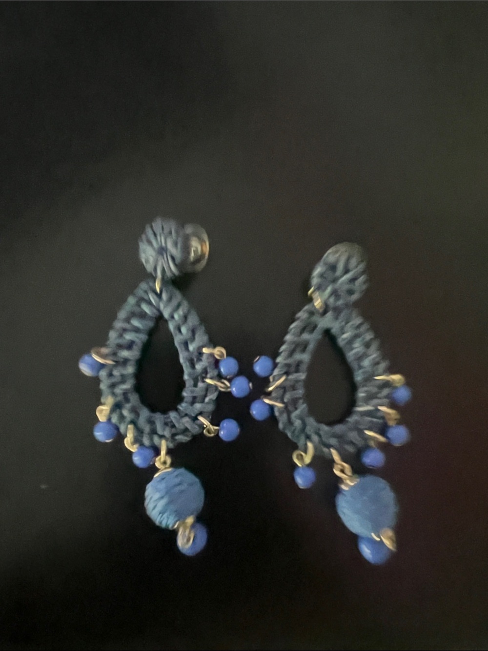 Lily Pulitzer Teardrop Crochet Drop Earrings - Women Jewelry